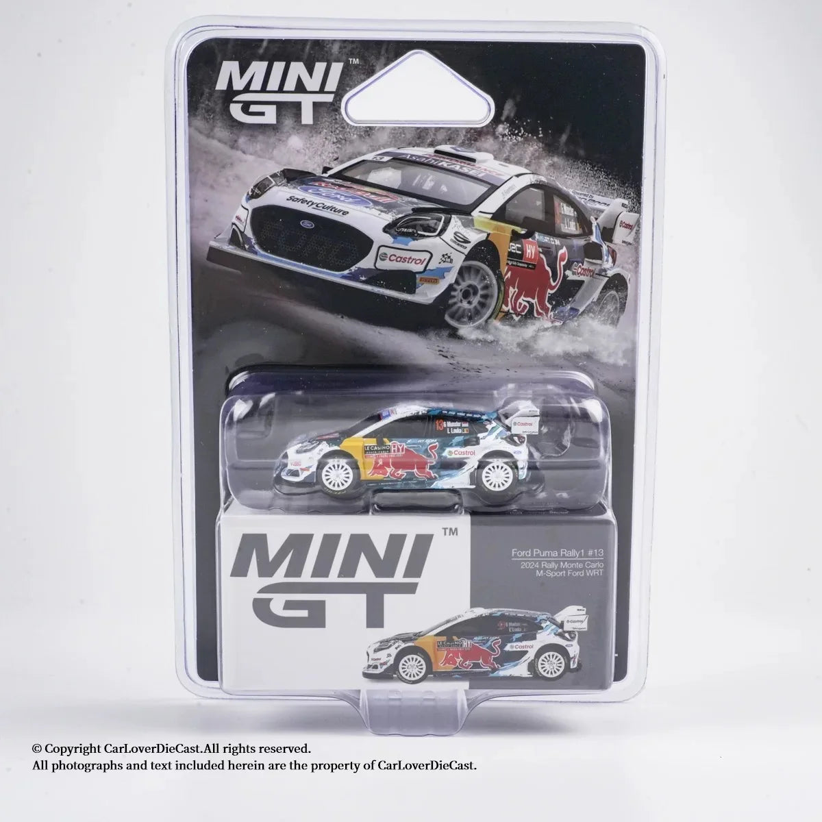 MINI GT 974 1 64 Ford Puma Rally M Sport Wrt 1:64 Diecast