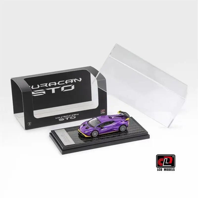 Presale LCD 1 64 Huracan Sto Purple White Green Murcielago 1:64 Diecast
