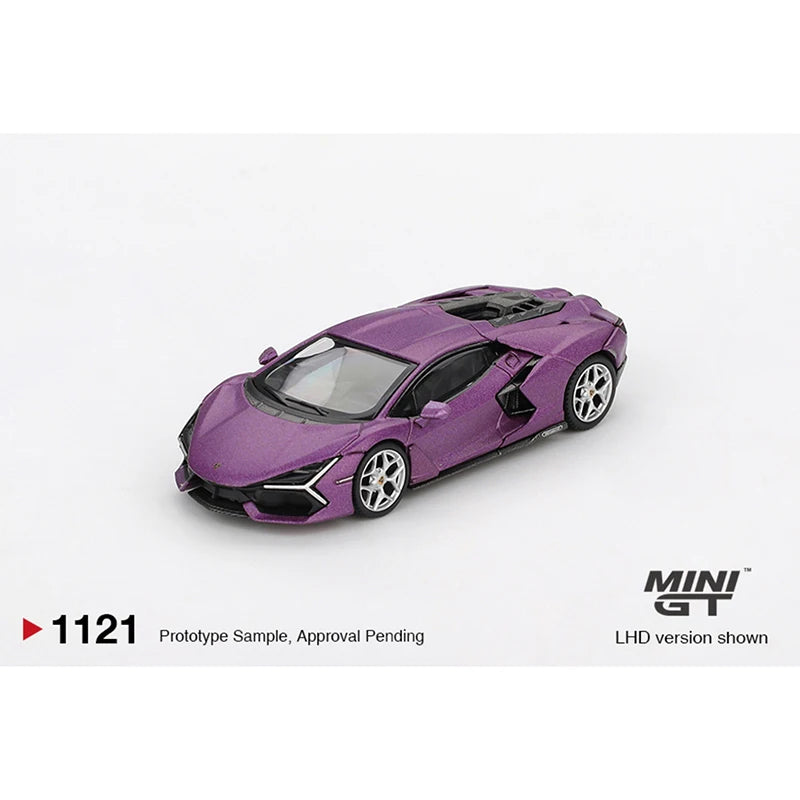 MINI GT Lamborghini Revuelto Viola 30th Matte 1:64 Diecast