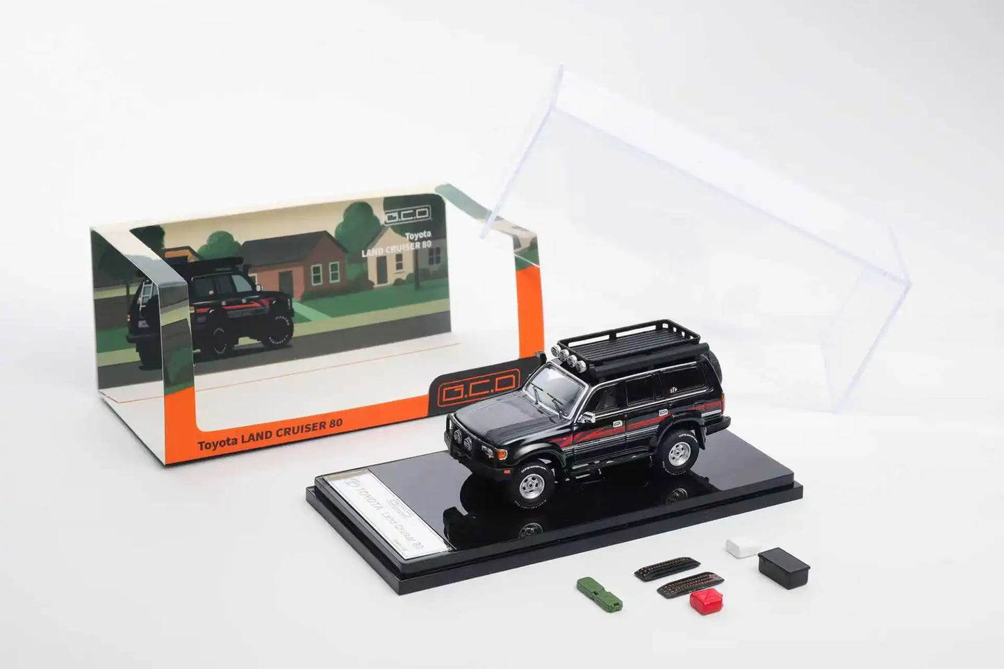G C D LC80 Modified Version with Parts Lhd 1 1:64 Diecast model 1:64
