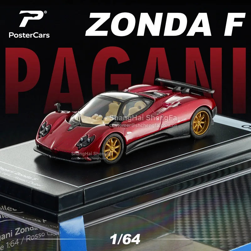 PosterCars Koenigsegg / Pagani / McLaren Supercars 1:64 Diecast