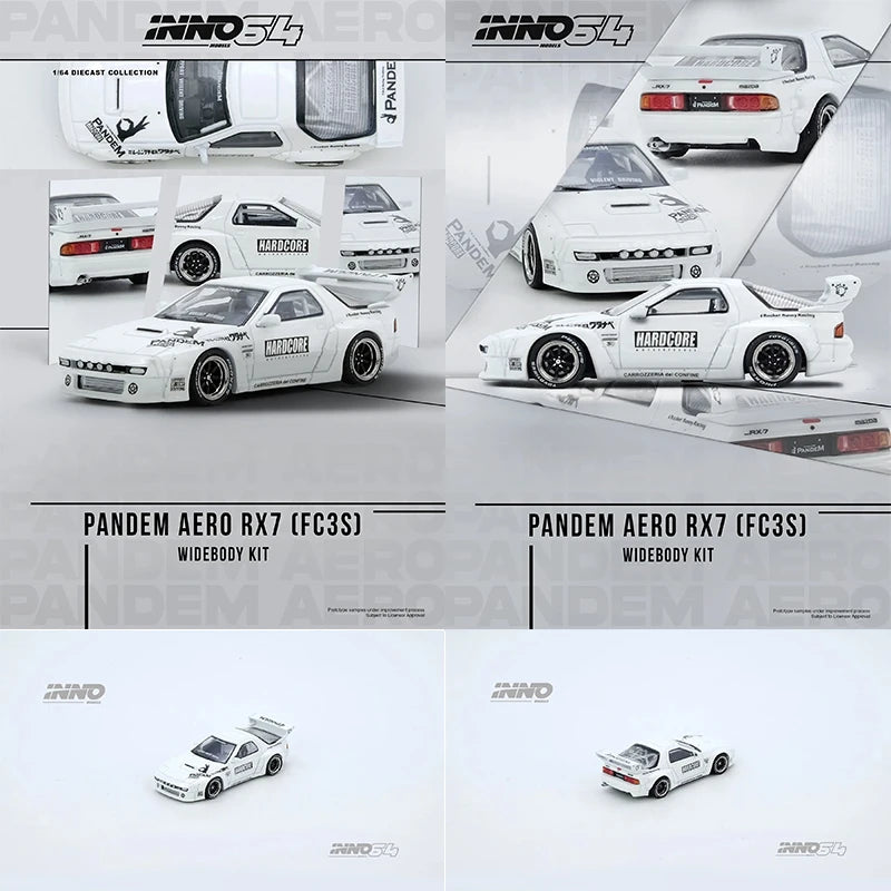 Inno 1 64 Lbwk F40 RX-7 RX-3 308 GTB GT-R 1:64 Diecast