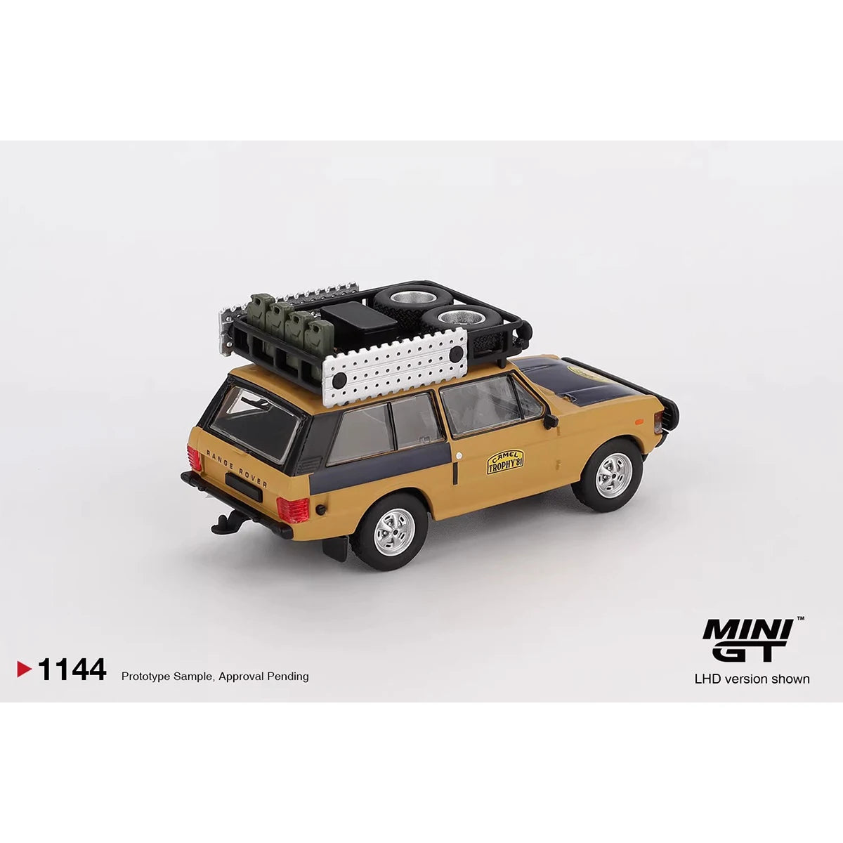 MINI GT 1144 1 64 Range Rover 1981 Camel Trophy Sumatra 1:64 Diecast
