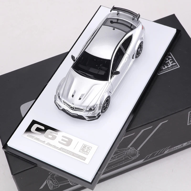 BUZHENG Mercedes C63 Resin Model 1:64