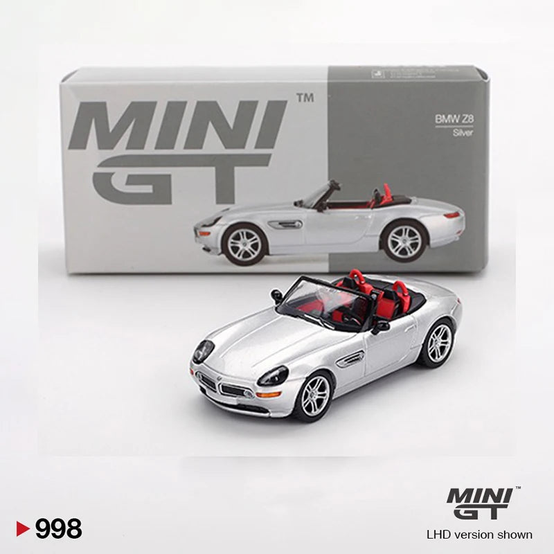 MINI GT 998 1 64 BMW Z8 Silver 1:64 Diecast