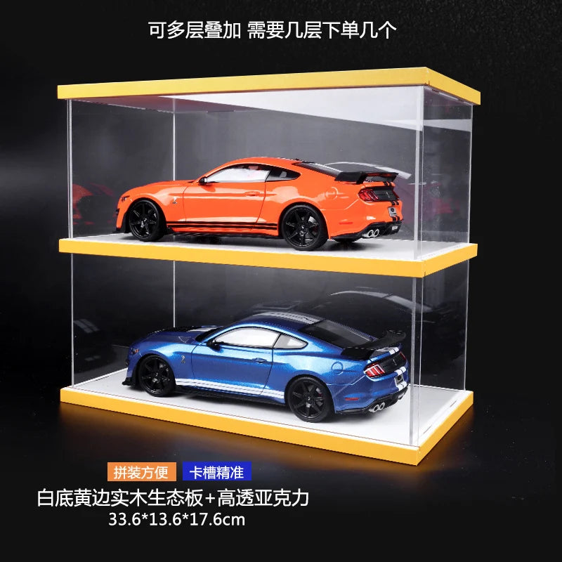 1:18 Acrylic Display Case for Diecast Models 1:64 ダイキャストモデル