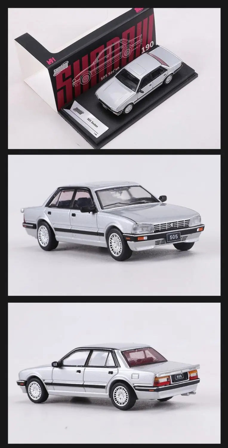 Peugeot DCT 505 Sedan 1:64 Scale Diecast Model Car - Image 12