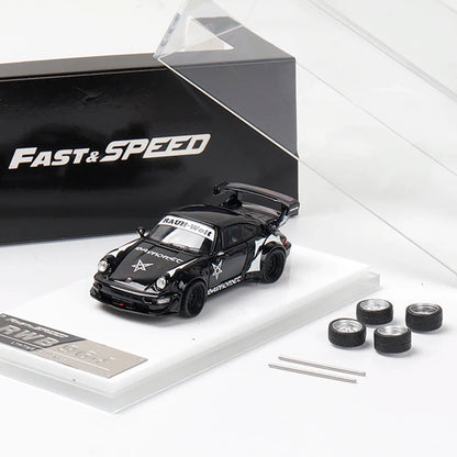 Porsche Rauh-Welt RWB 964 FS Model modelbil 1:64