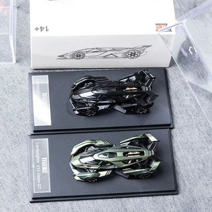 Premium LM Vision GT V12 VGT 1:64 Scale Diecast Model Car - Image 8