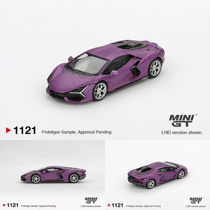 MINI GT Lamborghini Revuelto Viola 30th Matte 1:64 Diecast