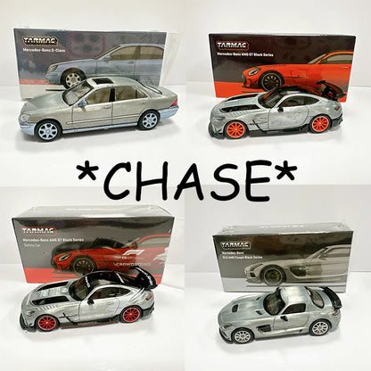 Tarmac Works Mercedes-Benz AMG GT SLS C63 CHASE modellino 1:64