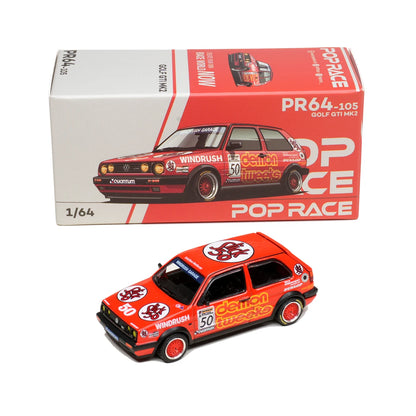 Pop Race 1 64 Clk GT-R D2 GT-R R32 Kpgc10 1:64 Diecast