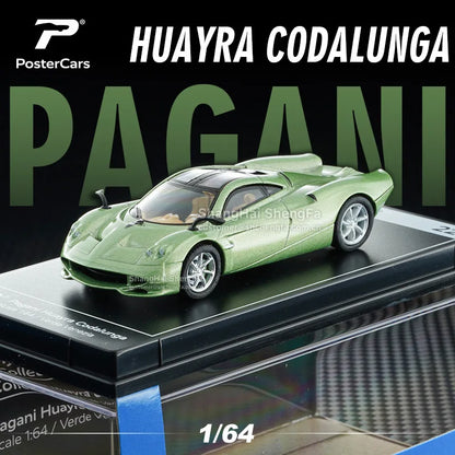 PosterCars Koenigsegg / Pagani / McLaren Supercars 1:64 Diecast