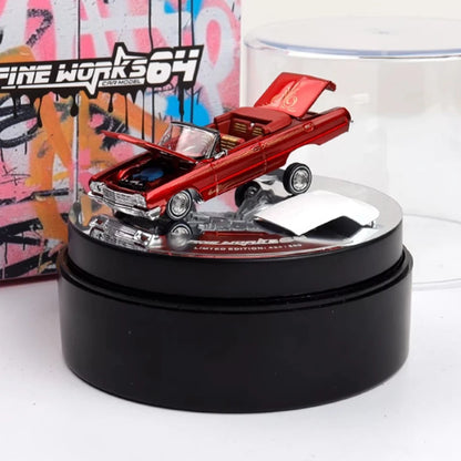 Fineworks 1 64 Chevrolet Impala Hardcover Edition Open Full Door 1:64 Diecast