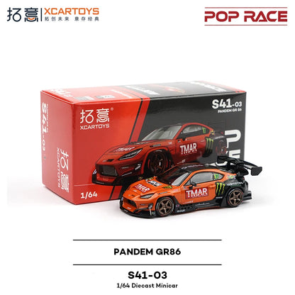 Pop Race Pandem GR 86 GR 86 1 64 Metal Plastic Parts 1:64 Diecast