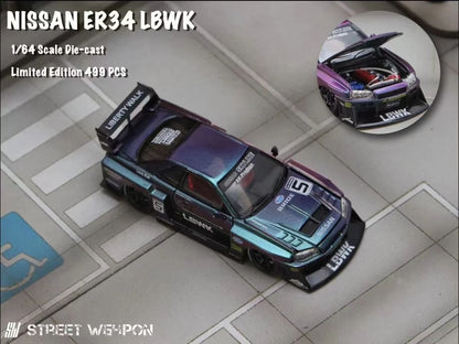 Street Sw Limited Edition 1 64 Er34 Open Lid Lb 1:64 Diecast