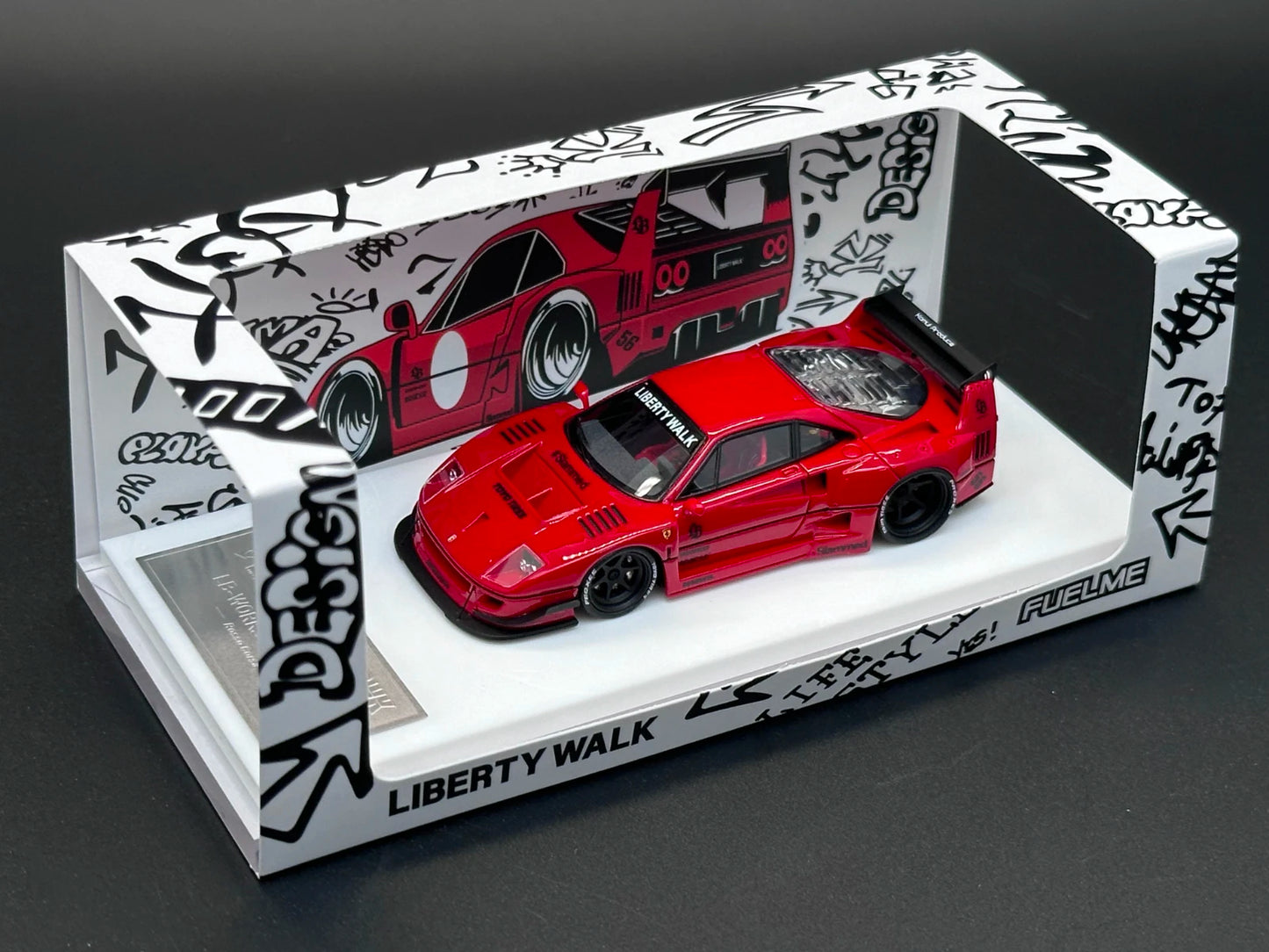 Ferrari LBWK 992 F40 Pandem GR Yaris 812 F8XX 1:64 Diecast