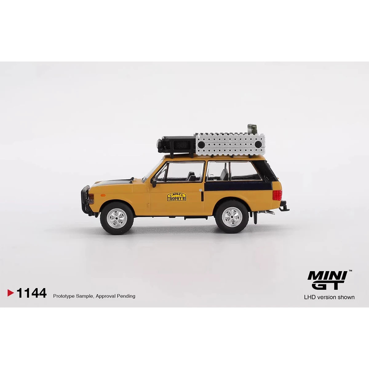 MINI GT 1144 1 64 Range Rover 1981 Camel Trophy Sumatra 1:64 Diecast