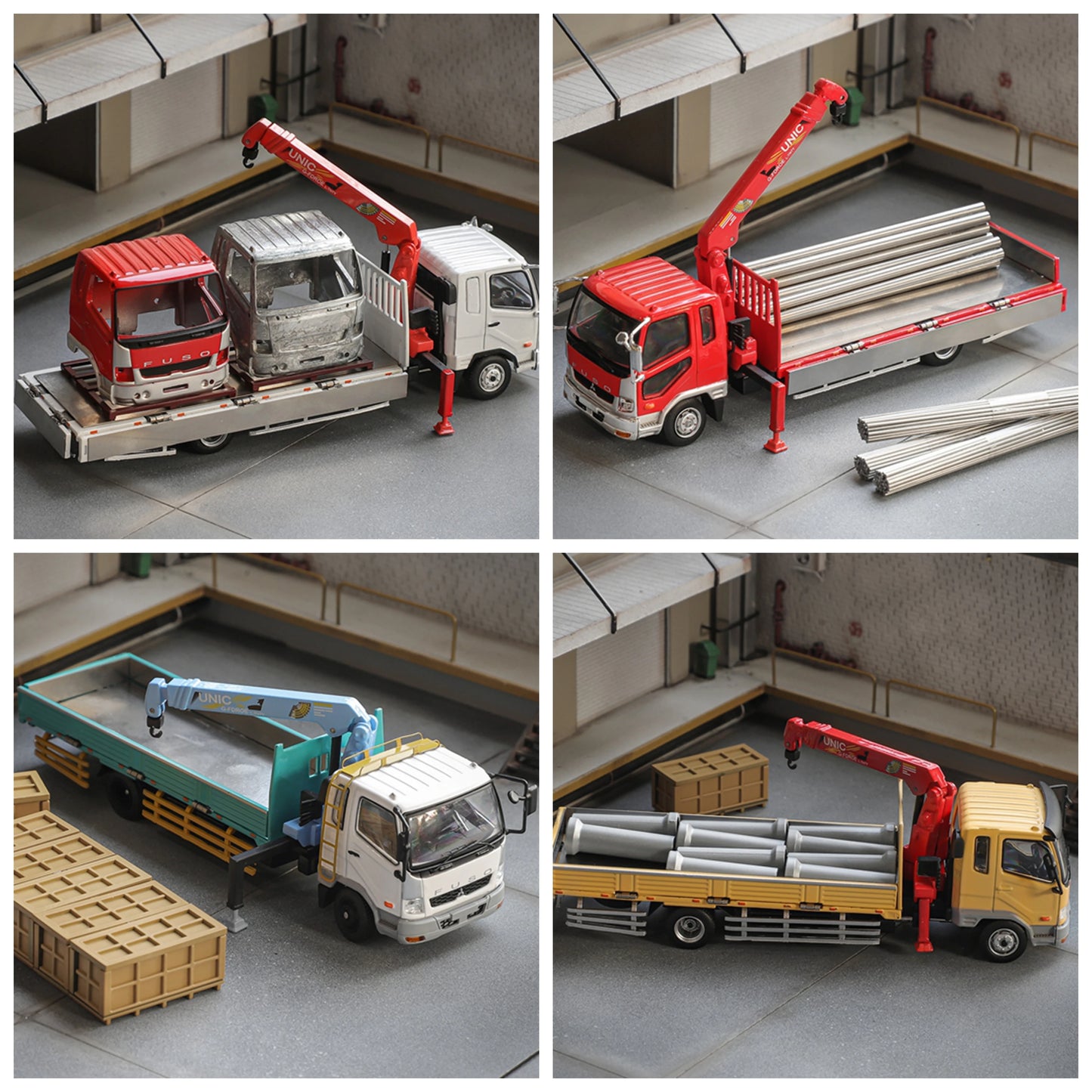 GCD Fighter Truck with Crane 1 64 486 1:64 Diecast