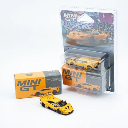 MINI GT MINI Cooper GT Evo Yellow 1:64 ダイキャストモデル