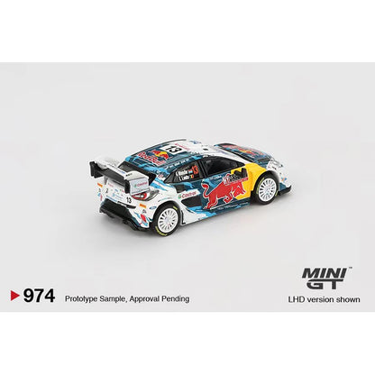 MINI GT 974 1 64 Ford Puma Rally M Sport Wrt 1:64 Diecast