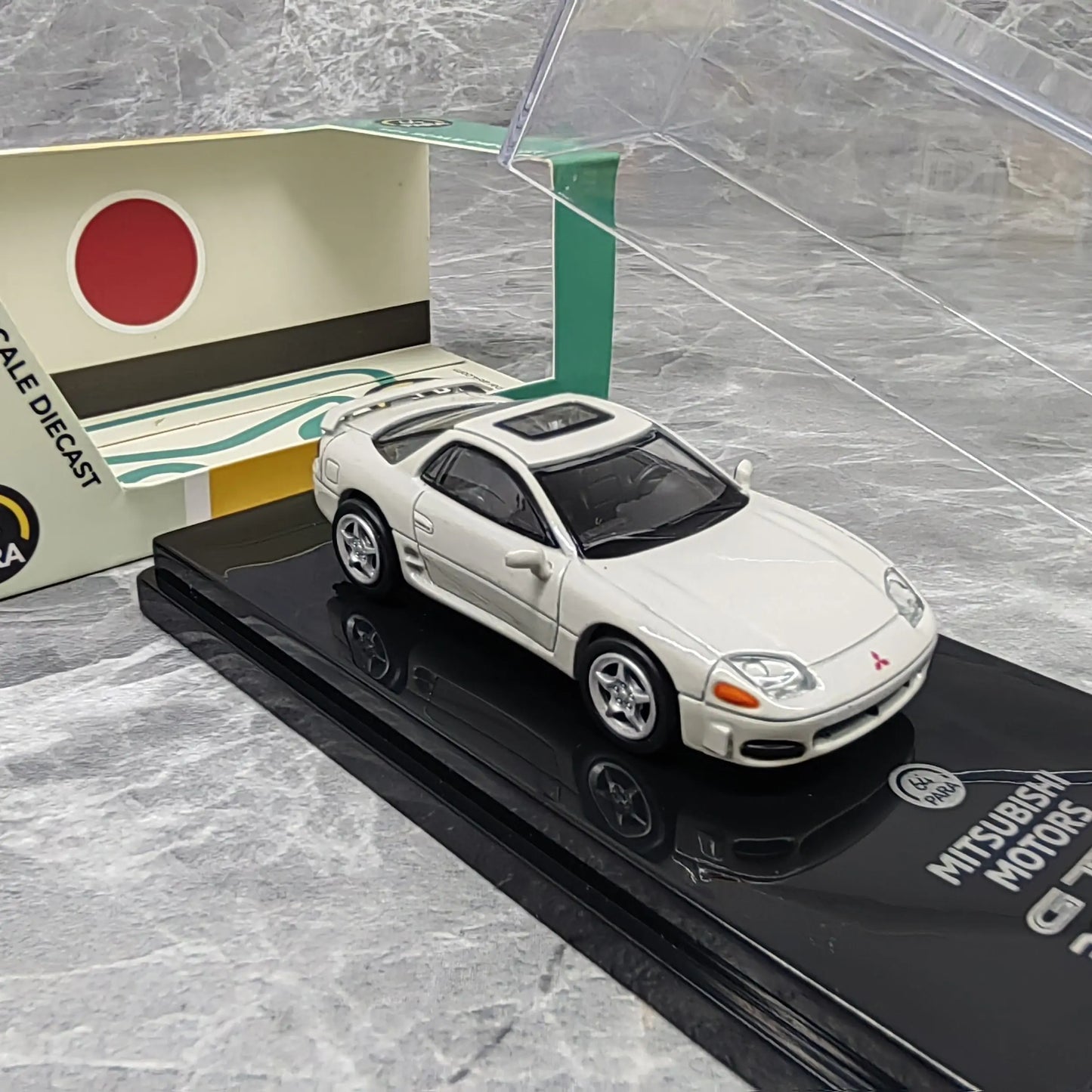 Premium PARA GTO 3000GT 1:64 Scale Diecast Model Car - Side View