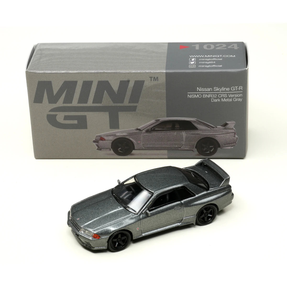 MINI GT Nissan Skyline GT-R NISMO BNR32 CRS 1:64 Diecast