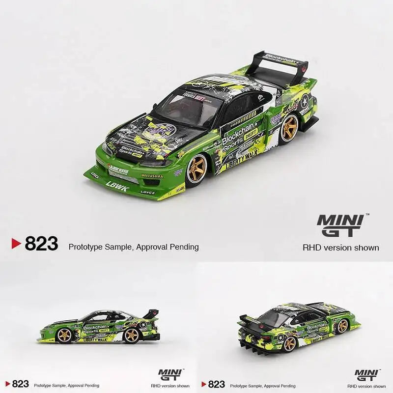 MINI GT 823 1 64 Nissan Lbwk Lb Super Silhouette S15 1:64 Diecast