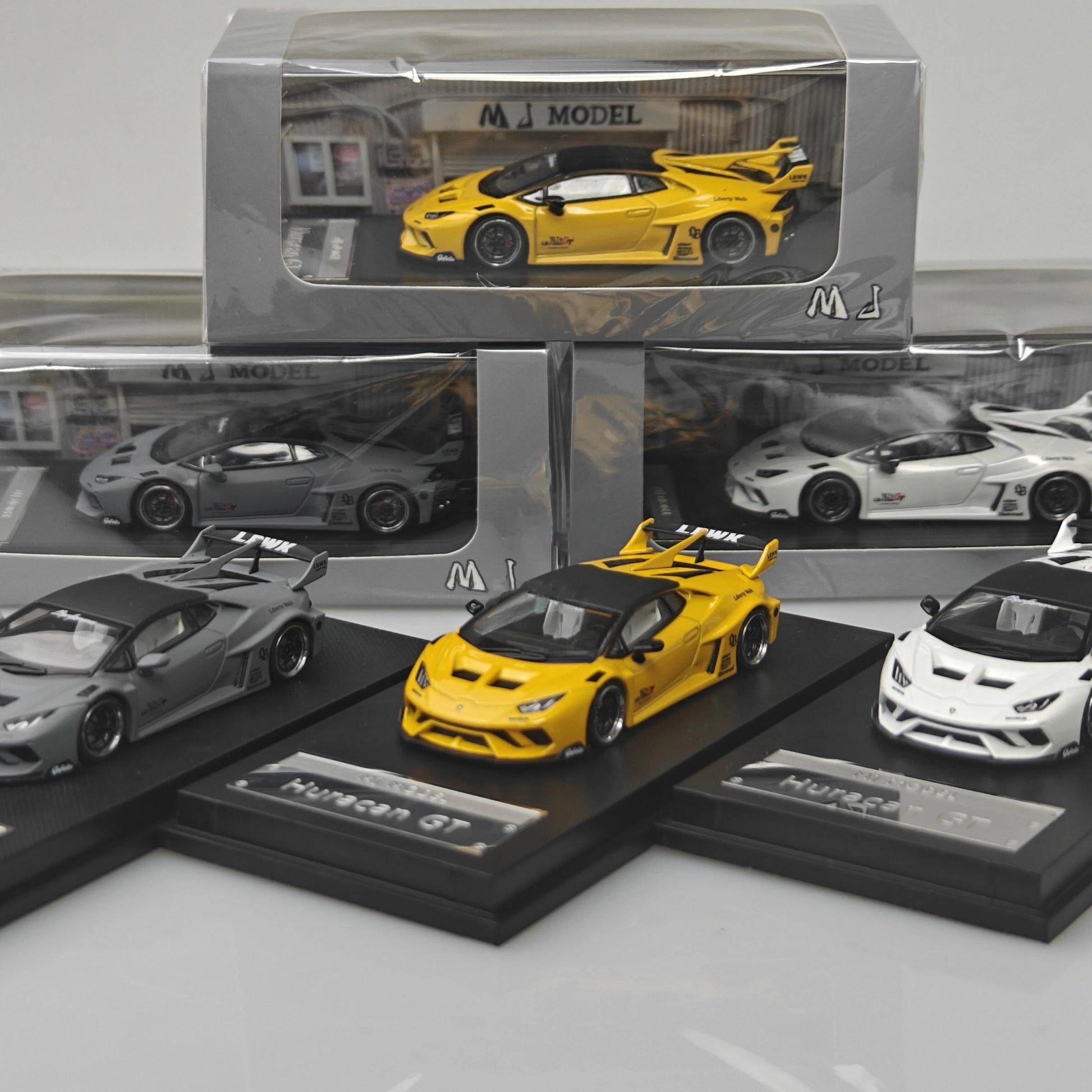 Lamborghini Huracan MJ LP610 GT 1:64 Scale Diecast Model Car - Detail