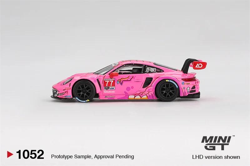 Presale MINI GT 1 64 GT3 R 77 2024 Imsa 1:64 Diecast