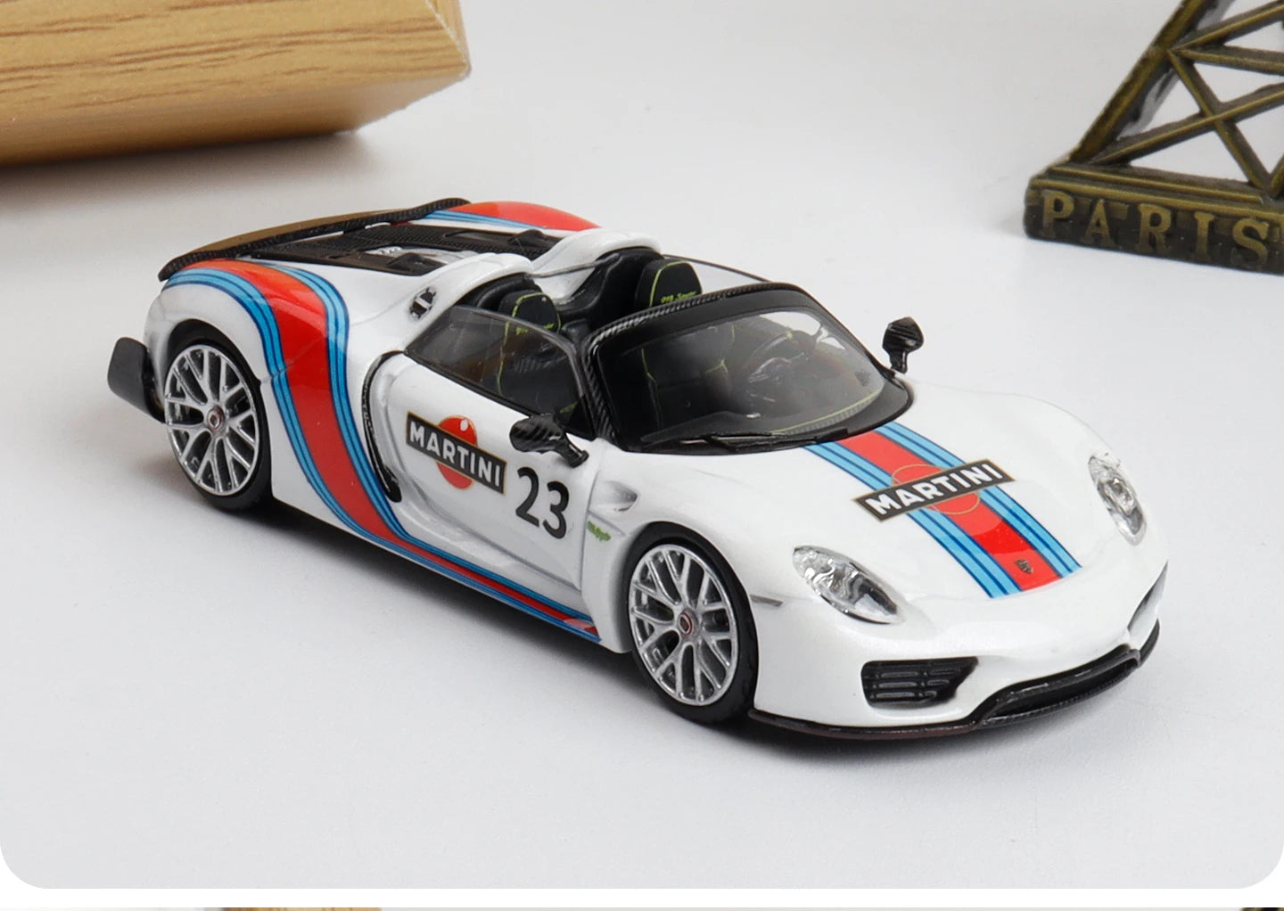 Premium LUX 918 Spyder 1:64 Scale Diecast Model Car - Image 22