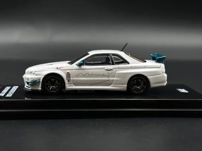 Nissan GT-R INNO Stock Skyline R34 Spec 1:64 Scale Diecast Model Car - Image 9