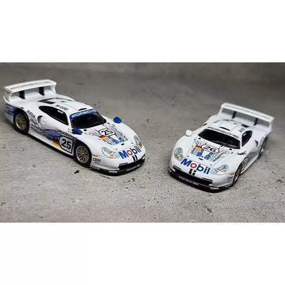 Sparky 1 64 Porsche 911 Gt1 1997 Double Le Mans 1:64 Diecast