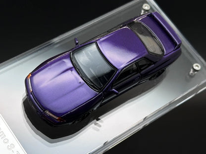 Nissan GT-R FH Stock Skyline R32 Tune 1:64 Scale Diecast Model Car - Image 22