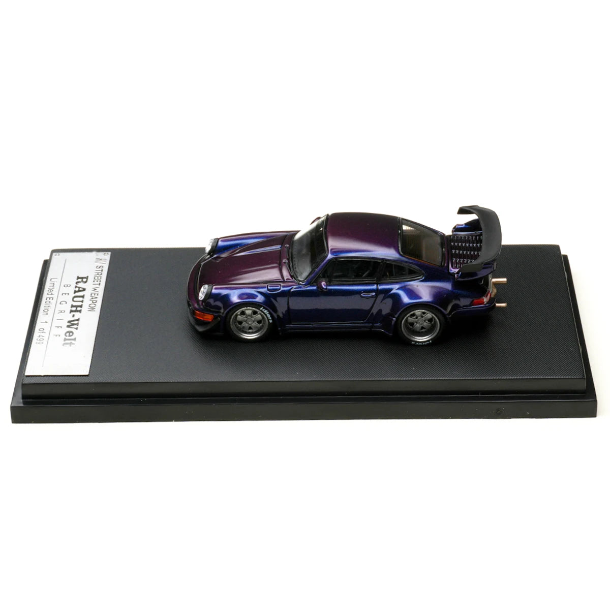 Porsche RWB 964 Matte Silver 1:64 Diecast