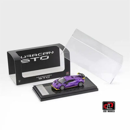 Presale LCD 1 64 Huracan Sto Purple White Green Murcielago 1:64 Diecast