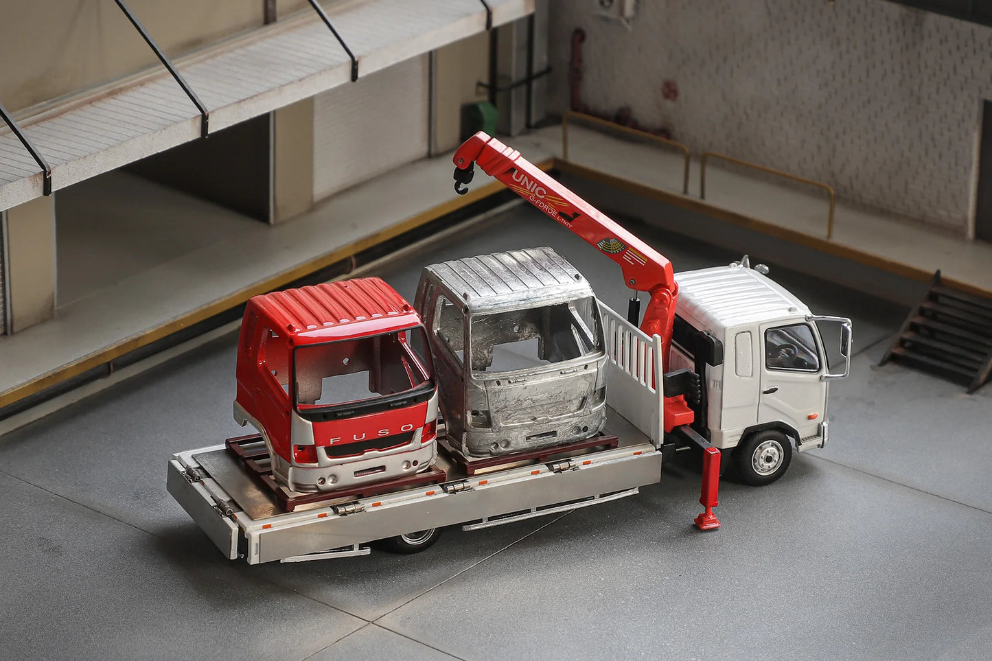 GCD Fighter Truck with Crane 1 64 486 1:64 Diecast