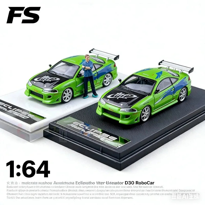 Mitsubishi Eclipse D30 Second Generation 1:64 Diecast