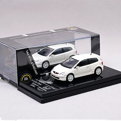 Honda Civic PARA EP3 2001 1:64 Scale Diecast Model Car - Metal Toy Cars
