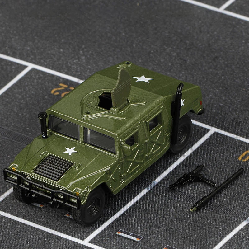 Hummer H1 Military Army 1:64 Scale Diecast Model Car - Image 4