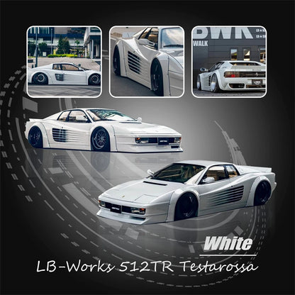 Star 1 64 Lbwk Lb Works 512tr Testarossa Limited999 1:64 Diecast