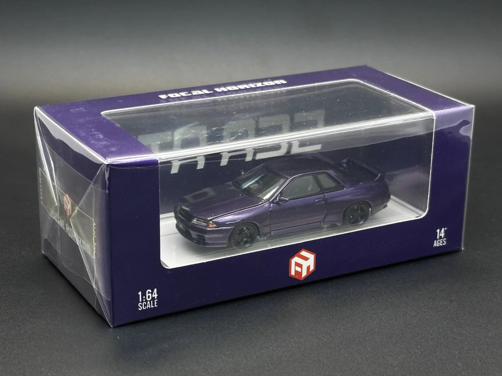 Nissan GT-R FH Stock Skyline R32 Tune 1:64 Scale Diecast Model Car - Image 24