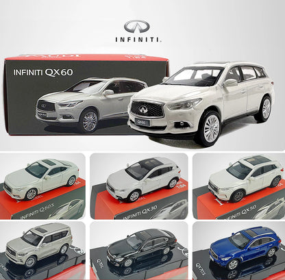Premium Q70 QX60 QX70 QX80 QX30 1:64 Scale Diecast Model Car - Metal Toy Cars