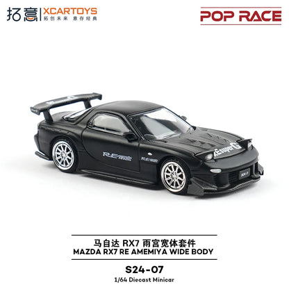 XCARTOYS Pop Race RX-7 RX-7 Fd Re Wide Body 1 1:64 Diecast