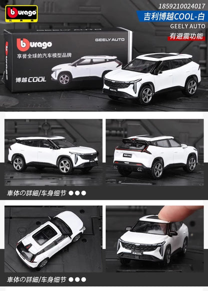 Premium Bburago Geely Atlas SUV 1:64 Scale Diecast Model Car - Detail