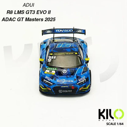 Kilo Works 1 64 Audi R8 Lms GT3 Evo Lotus 1:64 Diecast