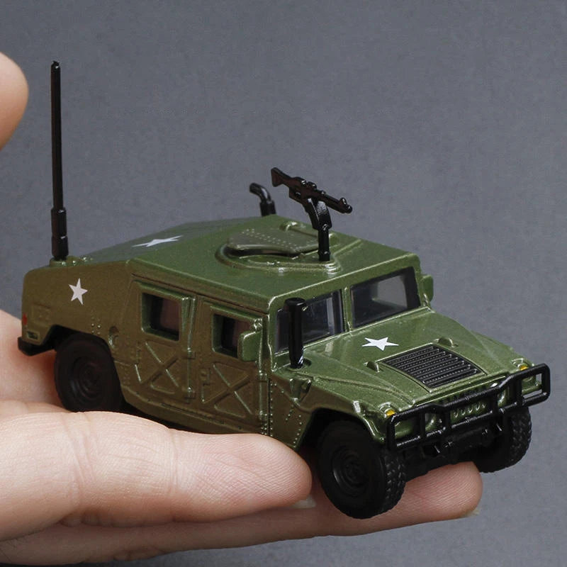 Hummer H1 Military Army 1:64 Scale Diecast Model Car - Detail