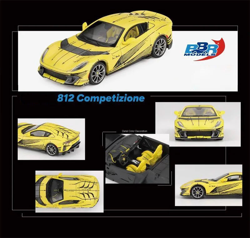BBR 296 GTB / Daytona SP3 / 812 / MC12 1:64 Diecast