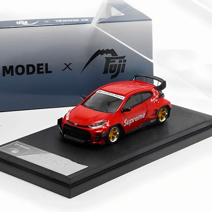 Premium ET Fuji GR Yaris Pandem 1:64 Scale Diecast Model Car - Image 17