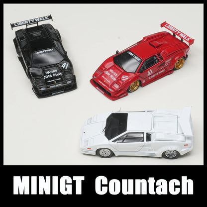 MINI GT Lamborghini Countach 25th Anniversary 1:64 Diecast